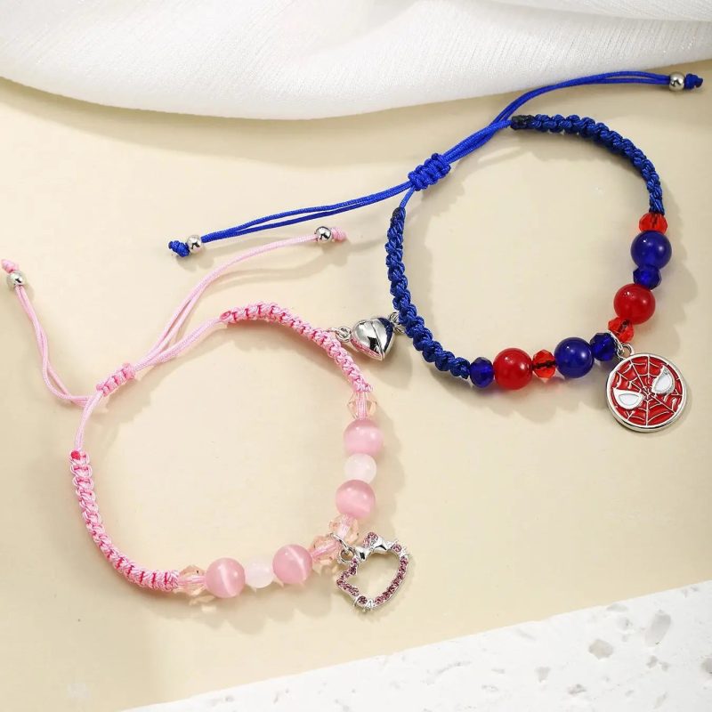 Cat Pendant Couple's Bracelets - Image 2