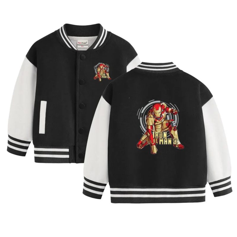 Spider-Man Print Kids Baseball Jersey - Image 41