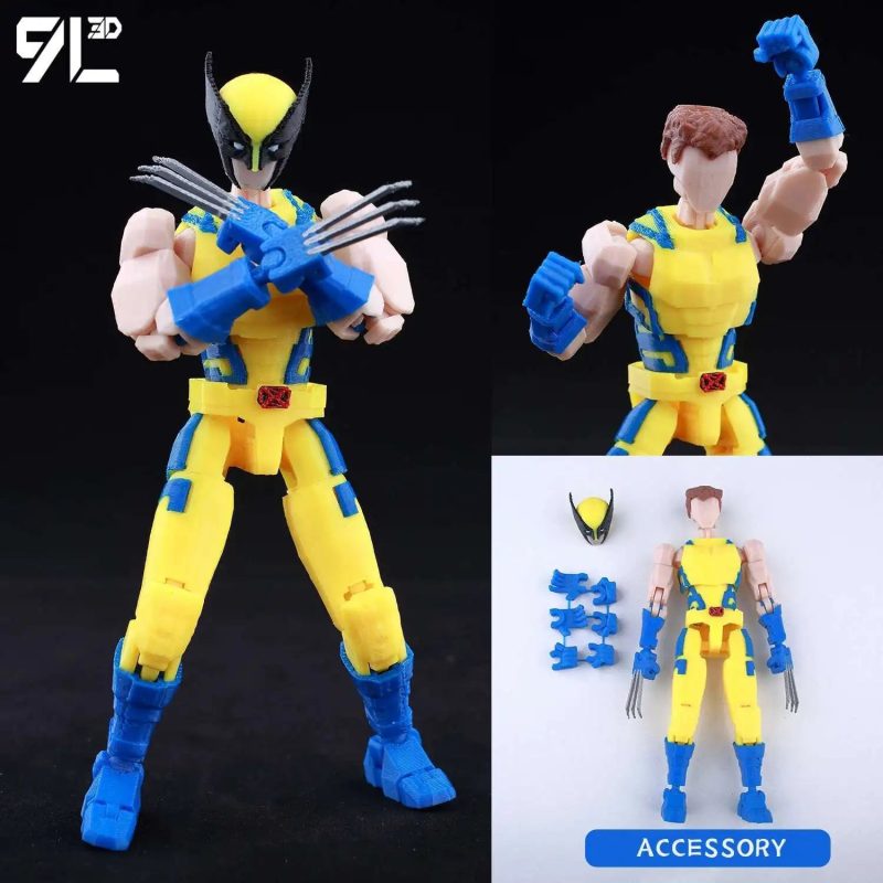 9L3D Printed Lucky Dummy 13 Spider-Man Action Figure - Image 11