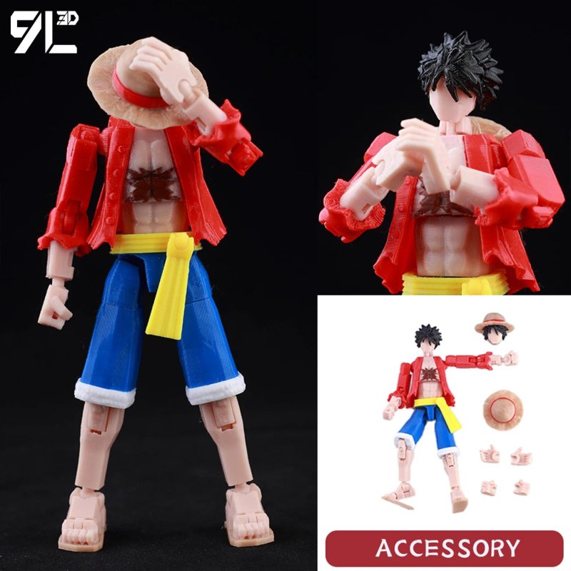 9L3D Printed Lucky Dummy 13 Spider-Man Action Figure - Image 14