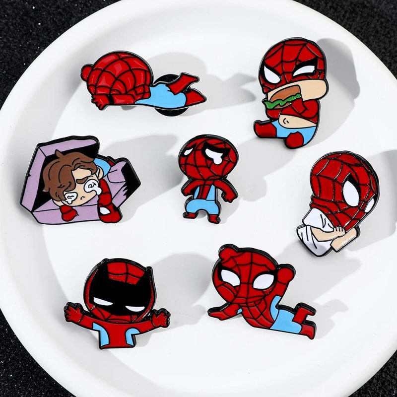 Spider Man Enamel Pins - Image 3