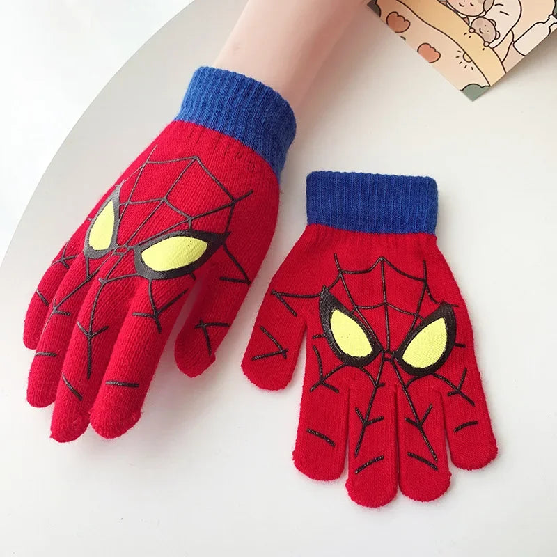 Spider-Man Winter Children's Warm Gloves