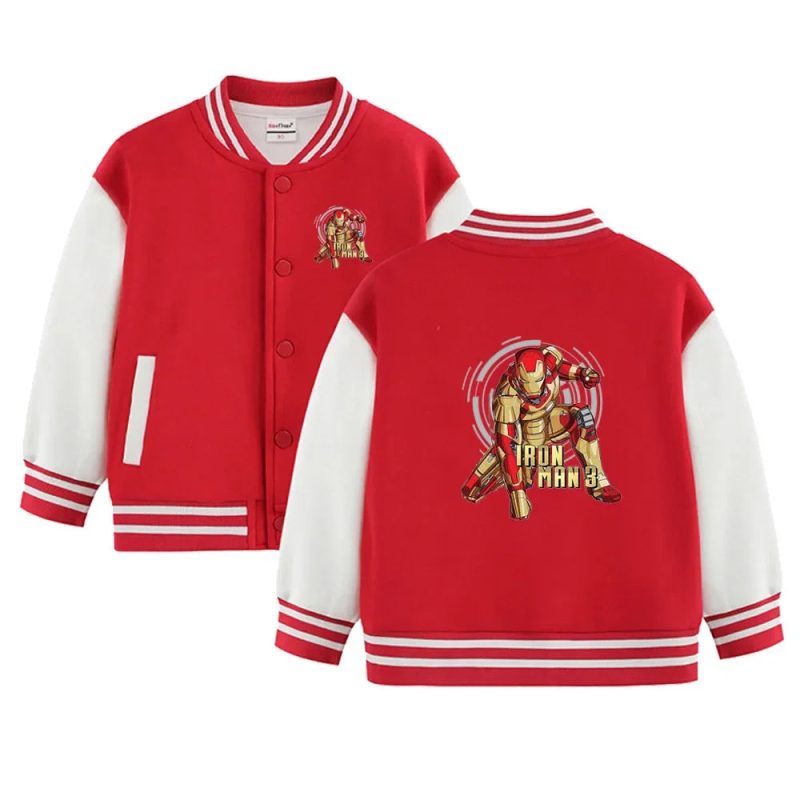 Spider-Man Print Kids Baseball Jersey - Image 38