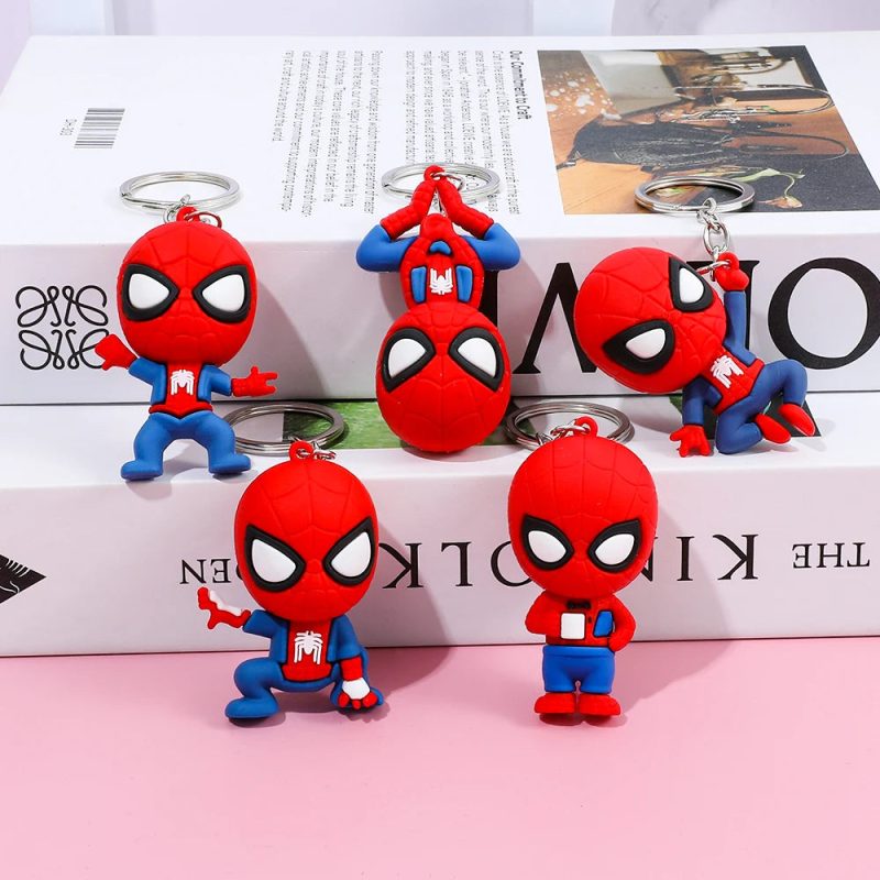 5pcs Spider-Man Keychain Set - Image 7