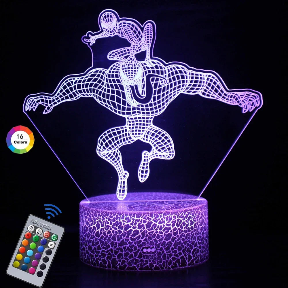 2024 Spider-Man vs. Venom LED Night Light - Image 13