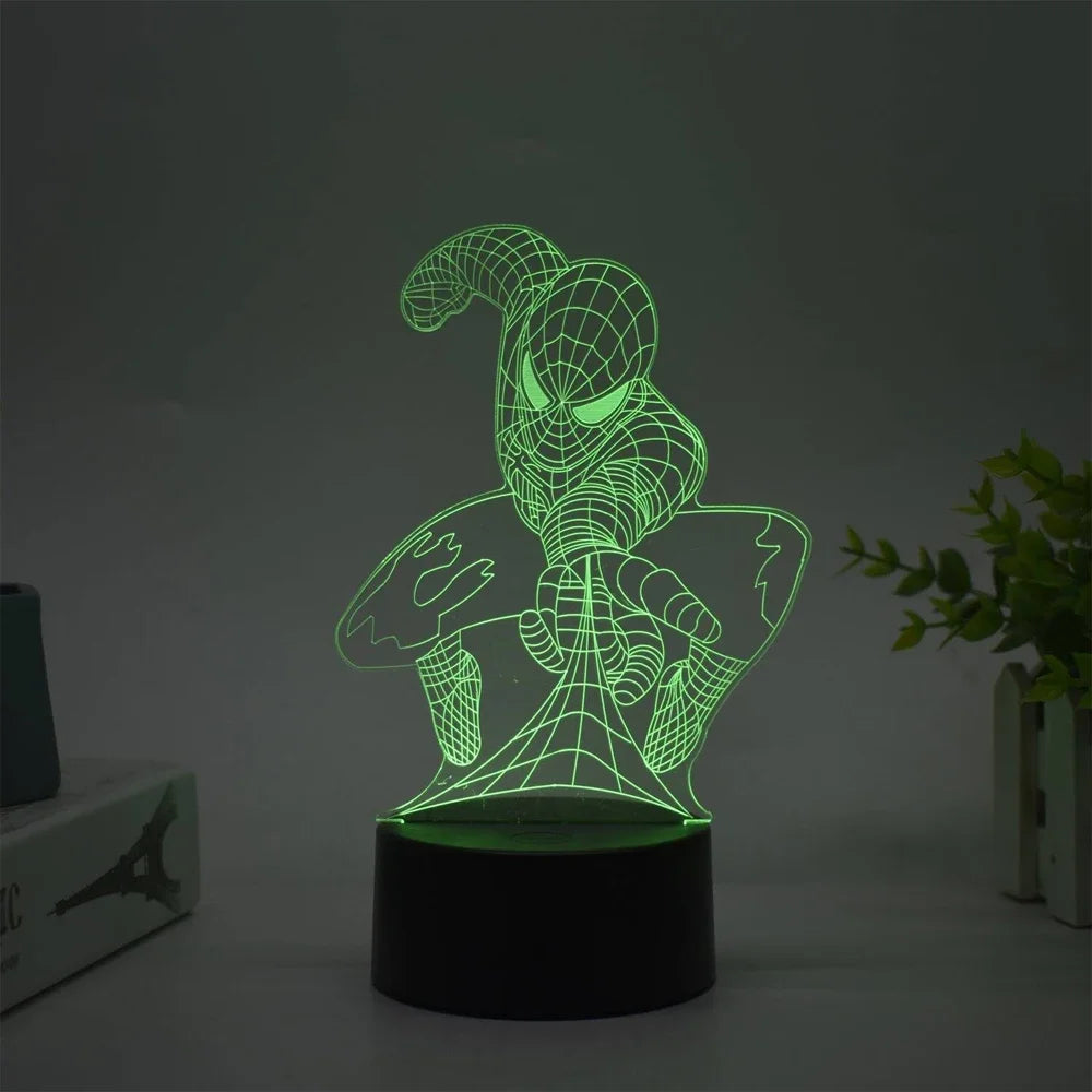 2024 Spider-Man vs. Venom LED Night Light - Image 5