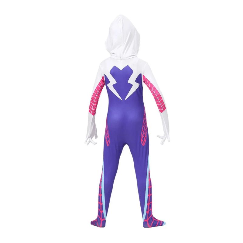Adult & Kids Spider-Man Gwen Costume - Image 2