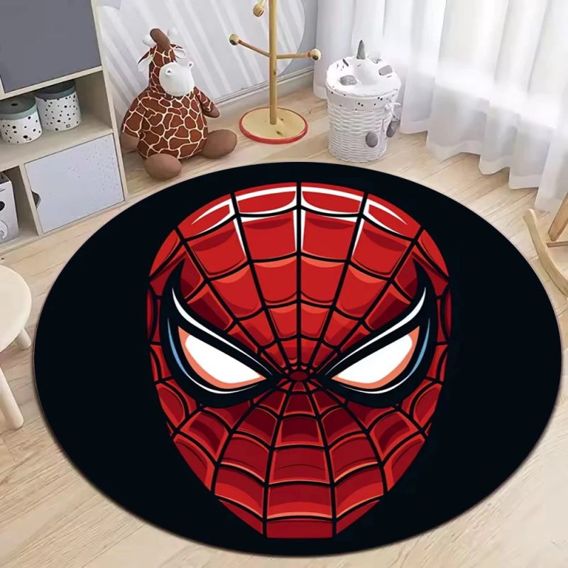 MINISO Disney Spider-Man Round Carpet - Image 10