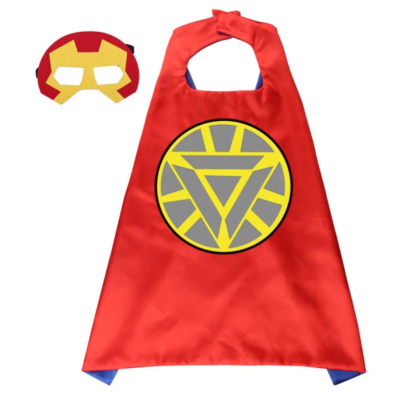 Marvel Superhero Iron Man & Spider-Man Capes Set - Image 3