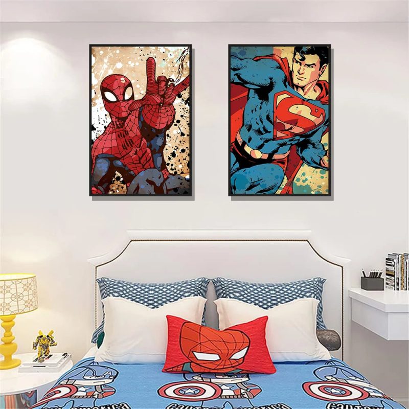 Spider Man Canvas Poster - Image 3
