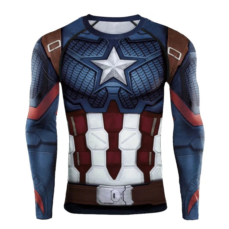 Superhero Comics Spider-Man Compression T-Shirt - Image 14