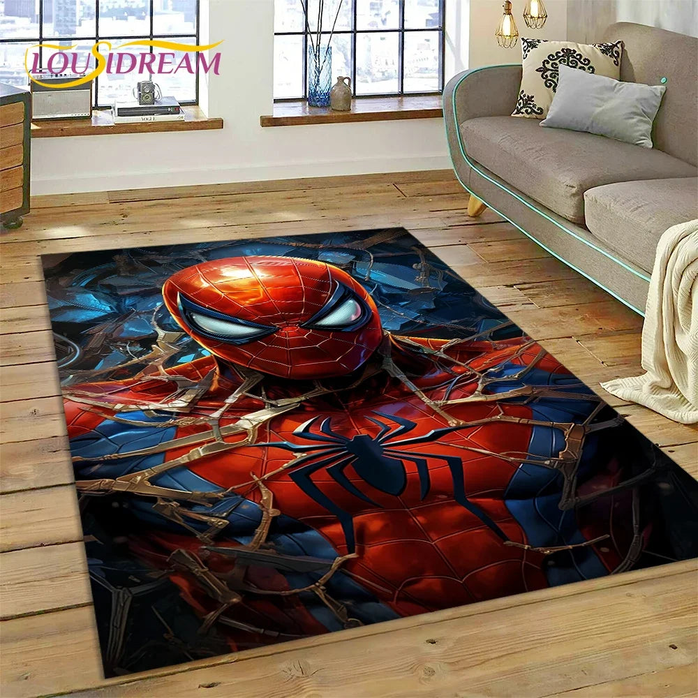 Superhero Marvel Avengers Spider-Man Cartoon Carpet - Image 3
