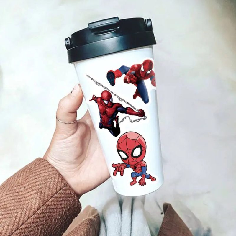 10/50PCS Disney Super Hero Spider-Man Stickers - Image 6