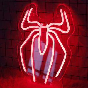 Spider Anime Neon LED Sign