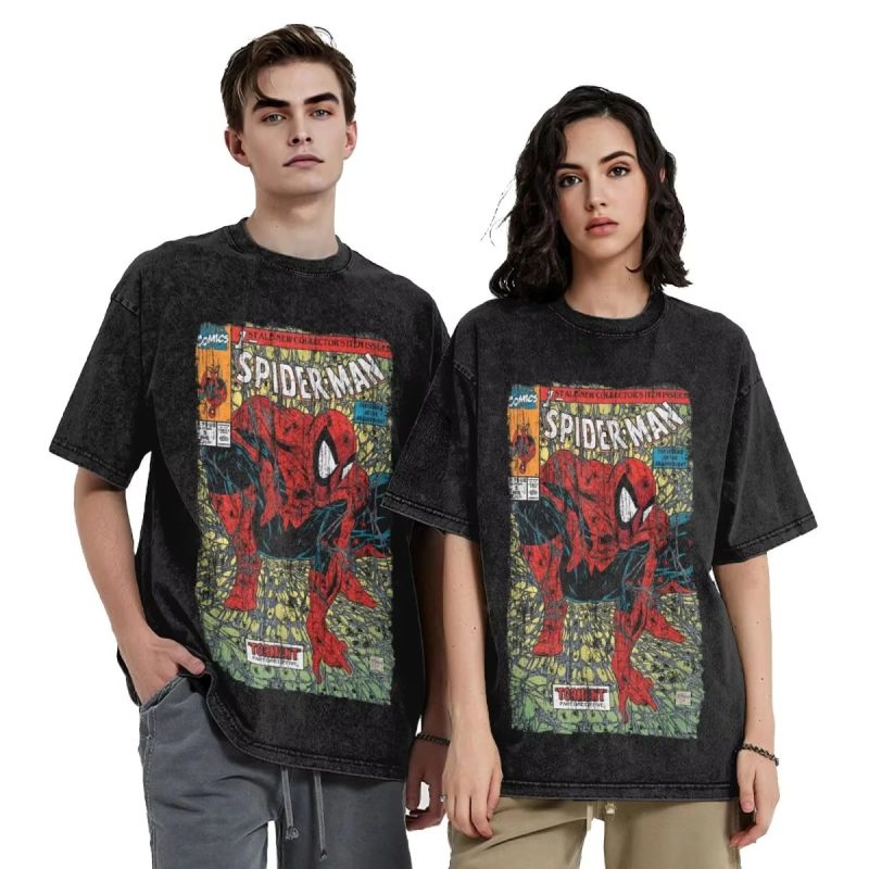 Retro Spider-Man Hero T-Shirt - Image 3