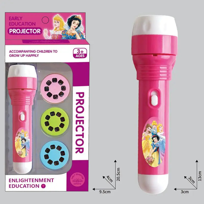 Princess Elsa & Spider-Man Avengers Cartoon Projection Flashlight - Image 5