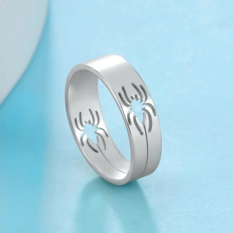 Skyrim Stainless Steel Spider Ring - Image 4