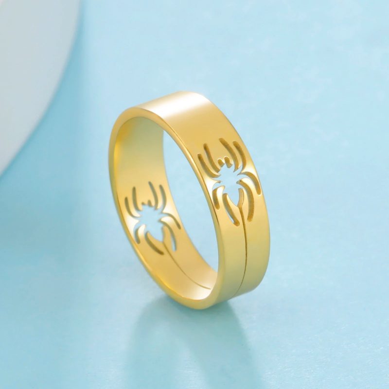 Skyrim Stainless Steel Spider Ring - Image 5