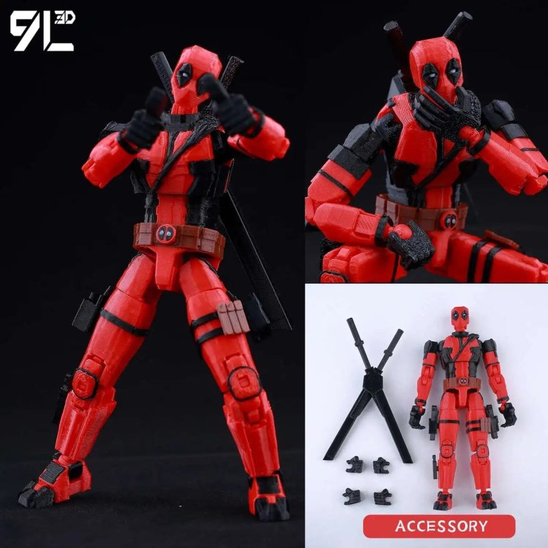 9L3D Printed Lucky Dummy 13 Spider-Man Action Figure - Image 9