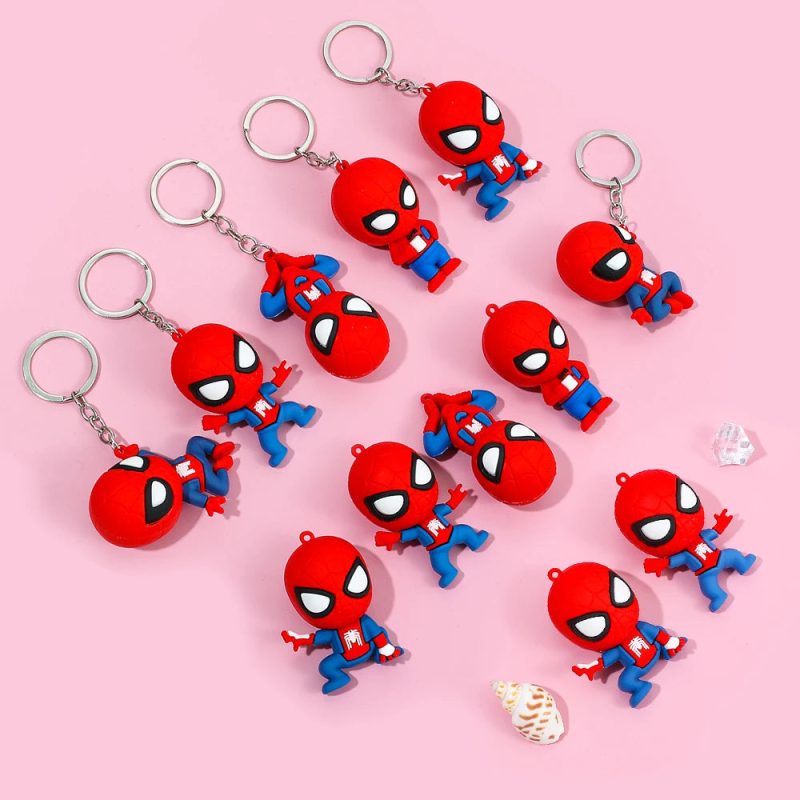5pcs Spider-Man Keychain Set - Image 6