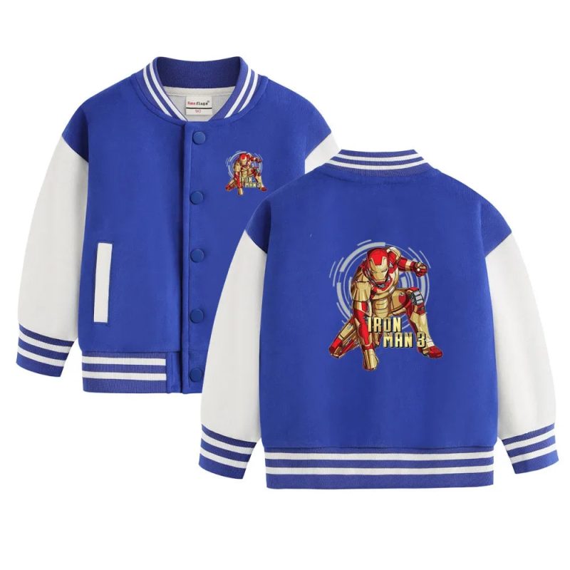 Spider-Man Print Kids Baseball Jersey - Image 34