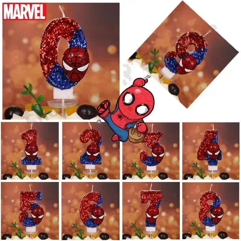 Disney Spider-Man Original Fun Figure Candle
