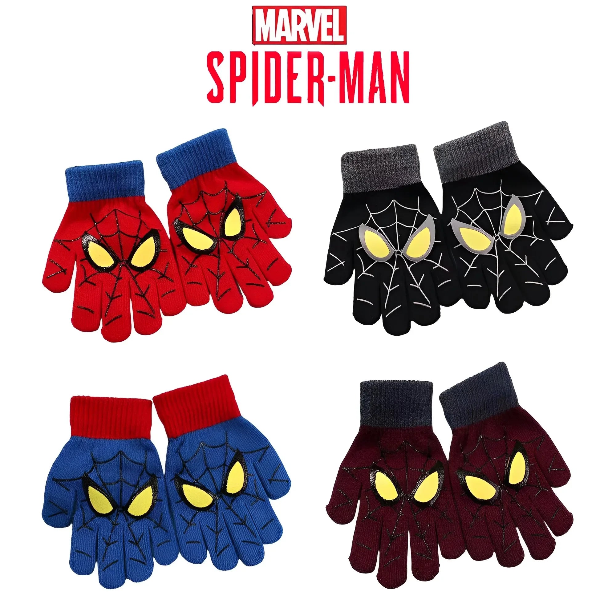 Spider-Man Winter Children's Warm Gloves - Image 3