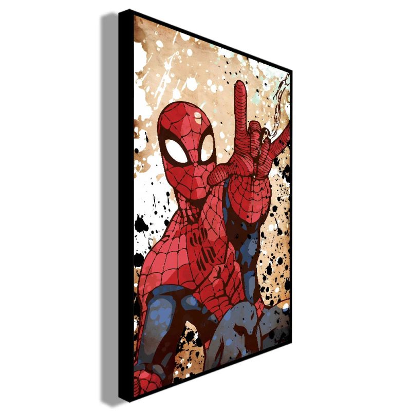 Spider Man Canvas Poster - Image 4