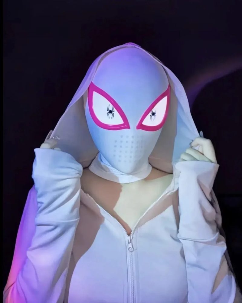 Spider-Man Remote-Controlled Light-Up Movable Hood