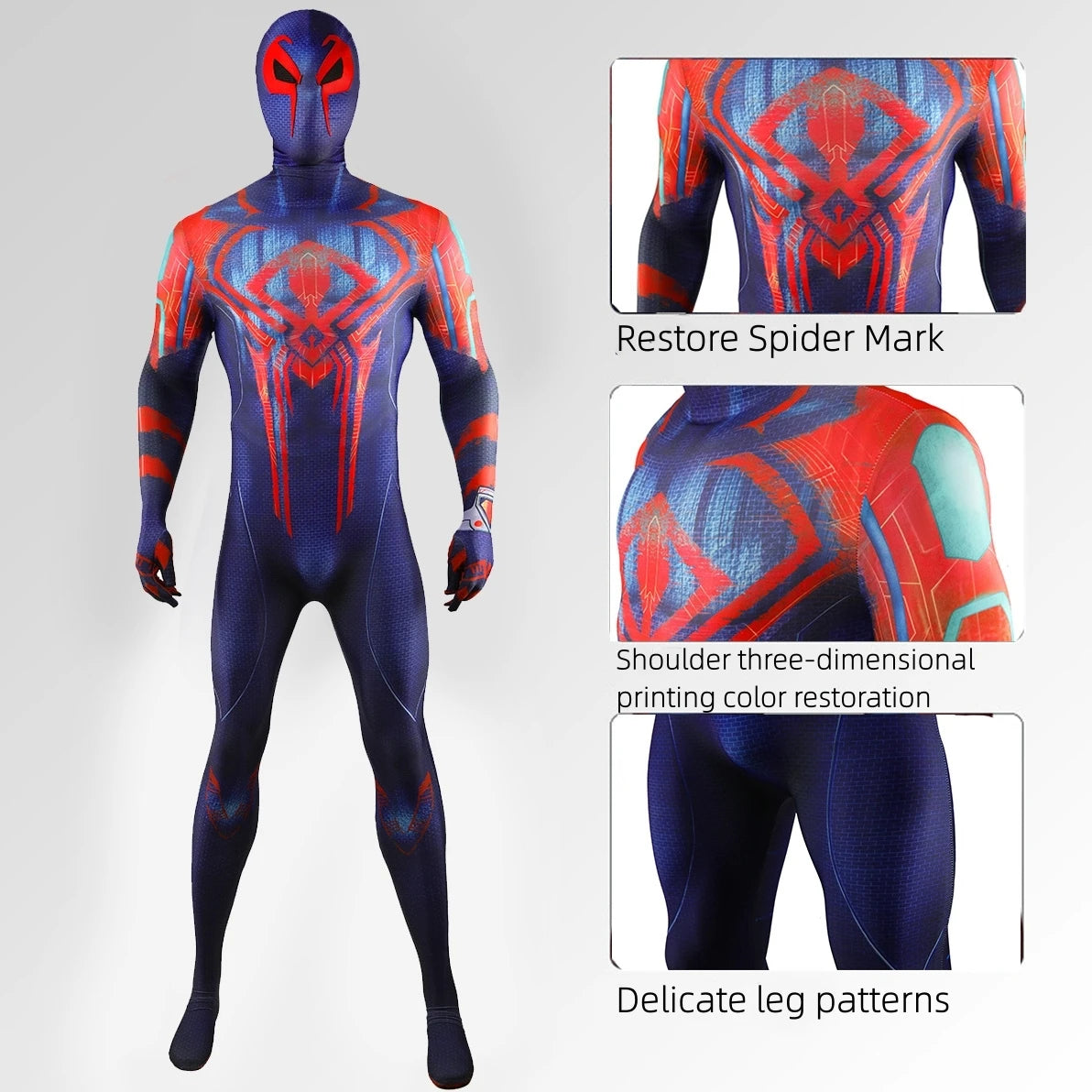 Spider-Man 2099 Cosplay Costume - Image 2